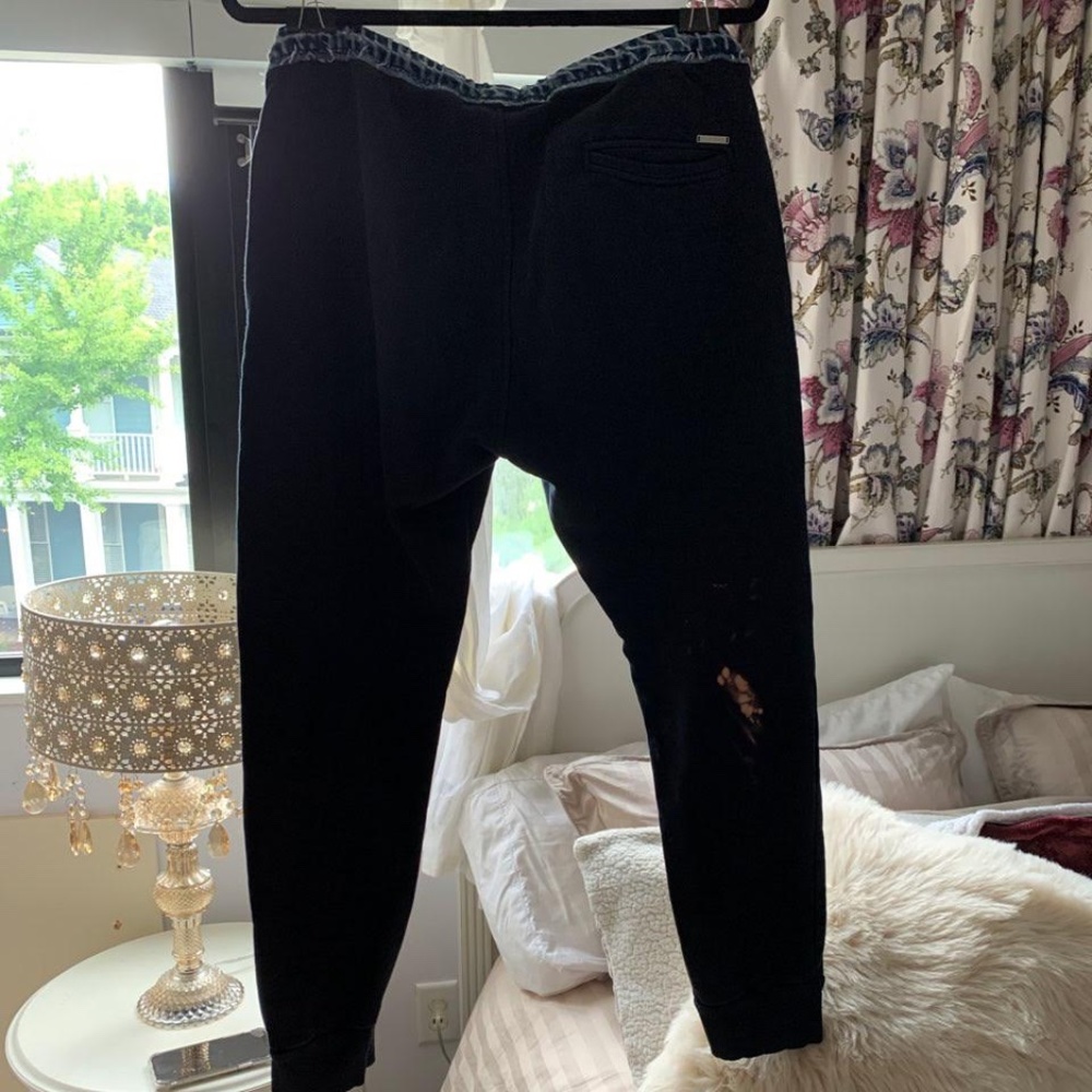 Men's Black Diesel pants